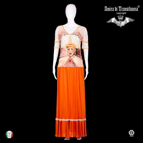 Abito donna vestito lungo - abito,